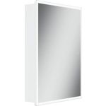 Зеркальный шкаф Sancos Cube 60х80 с подсветкой, сенсор (CU600)