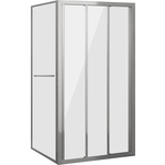 Душевой уголок Grossman Alba1 90х90 прозрачный, хром (GR-9090Al1)