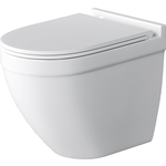 Унитаз подвесной безободковый Grossman с тонким сиденьем-микролифт, белый (GR-4483)