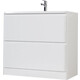 Тумба под раковину BelBagno Albano 120 напольная, Bianco Lucido (Albano-1200-2C-PIA-BL)