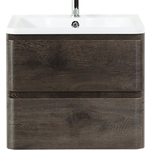 Тумба под раковину BelBagno Albano 60 подвесная, Rovere Nature Grigio (Albano-600-2C-SO-RNG)