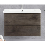 Тумба под раковину BelBagno Albano-Cer 60 Rovere Nature Grigio (ALBANO-CER-600-2C-SO-RNG)