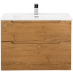 Тумба с раковиной BelBagno Etna-H60 80 Rovere Nature (ETNA-H60-800-2C-SO-RN-P, BB800ETL)