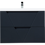 Тумба с раковиной BelBagno Vittoria 80 Grigio Opaco (VITTORIA-800-2C-SO-GO-P, BB800/450-LV-MR-AST)