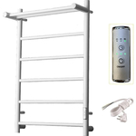 Полотенцесушитель электрический ZOX Прямой ЛЦ 80х50 с полкой, белый (4630099748048)