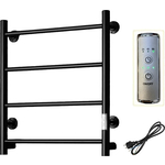Полотенцесушитель электрический ZOX Прямой ЛЦ 60х50 черный (4630099748079)
