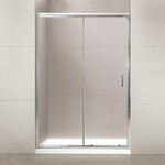 Душевая дверь BelBagno Uno 130х195 рифленое Punto, хром (UNO-195-BF-1-130-P-Cr)