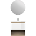 Мебель для ванной Cersanit Louna 60х44 белый/дерево