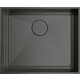Кухонная мойка Omoikiri Kasen 53-INT-GM вороненая сталь (4993496)