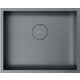 Кухонная мойка Omoikiri Kasen 54-16 INT GM вороненая сталь (4997061)