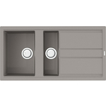 Кухонная мойка Omoikiri Kitagawa 100-2-GR leningrad grey (4993804)
