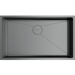 Кухонная мойка Omoikiri Taki 74-U/IF-GM вороненая сталь (4993498)