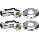 Комплект подключений Point угловое, гайка / штуцер 1"х1", 2 штуки (PN00004)