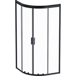 Душевой уголок Am.Pm Gem 90x90 прозрачный, черный (W90G-401-090BT)