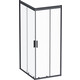 Душевой уголок Am.Pm Gem 100х80 прозрачный, черный (W90G-404-100280-BT)