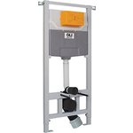 Инсталляция для унитаза OLI 120 Eco Sanitarblock механическая с белой клавишей (879236mSL01)