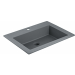 Раковина мебельная Vincea 60х48 серая (VCB-13600G)