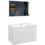 Мебель для ванной Vincea Mia 80х46 G.White