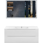 Мебель для ванной Vincea Mia 120х46 G.White