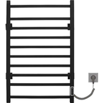 Полотенцесушитель электрический Vincea 50x80 черный матовый (VTD-1LBE)