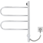 Полотенцесушитель электрический Vincea 44x60 поворотный, хром (VTD-1R1CE)