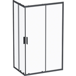 Душевой уголок Am.Pm Gem S 120x80 прозрачный, черный (W93G-404-120280-BT)