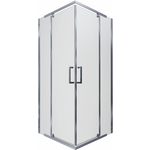 Душевой уголок Triton Каппа-Хром 90х90 прозрачный, хром (Щ0000054220)