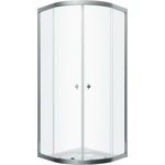 Душевой уголок Triton Альфа-Хром 100х100 прозрачный, хром (Щ0000052960)