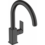 Смеситель для кухни Hansgrohe Vernis Shape M35 черный матовый (71871670)