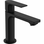 Смеситель для раковины Hansgrohe Rebris E с донным клапаном, матовый черный (72557670)