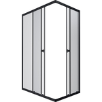 Душевой уголок Triton Вента-Блэк 120х80 прозрачный, черный (Щ0000054478)