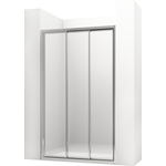 Душевая дверь Ambassador Forsa 130х195 прозрачная, хром (17021104NX)