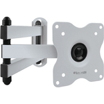 Кронштейн для телевизора Kromax DIX-15W белый 15"-28" макс.30кг настенный поворот и наклон