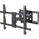 Кронштейн для телевизора Kromax GALACTIC-57 черный 32"-75" макс.60кг настенный поворотно-выдвижной и наклонный