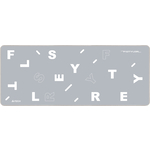 Коврик для мыши A4Tech FStyler FP75 серый/белый 750x300x2 мм