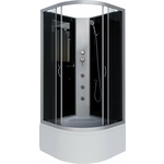 Душевая кабина Niagara NG-2508-14BKG 90х90х215