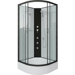 Душевая кабина Niagara NG-6703-14BKG 80х80х215