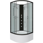 Душевая кабина Niagara NG-6707-14BKG 80х80х215