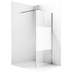 Душевая перегородка Ambassador Walk-in 90х200 прозрачная/матовая, хром (15034128)