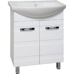 Тумба под раковину Runo Турин 60х31 белая (УТ000002093)