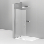 Душевой уголок Cezares Liberta L-1 140х120 прозрачный, хром (LIBERTA-L-1-140-120-C-Cr)