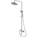 Душевая система Dorff Prime хром (D0740900)