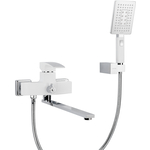 Смеситель для ванны Gappo G2207-7 универсальный, хром белый (6959477697265)