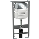 Инсталляция для унитаза Ceramicanova Envision с кнопкой смыва Round хром (CN1001CH)