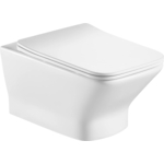 Унитаз подвесной безободковый Hansman Kvadro с сиденьем микролифт (УНИ0003)