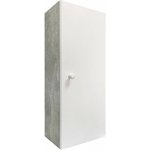 Шкаф подвесной Runo Кредо 30 серый бетон/белый (00-00001190)