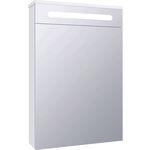 Зеркальный шкаф Runo Парма 50х75 правый, белый (00-00001128)