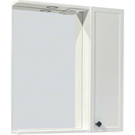 Зеркальный шкаф Runo Римини 65х75 правый, белый (00-00001256)