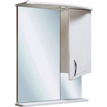 Зеркальный шкаф Runo Севилья 60х75 правый, белый (00000000790)