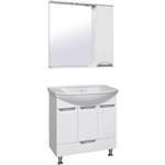 Мебель для ванной Runo Барселона 76х49 белая